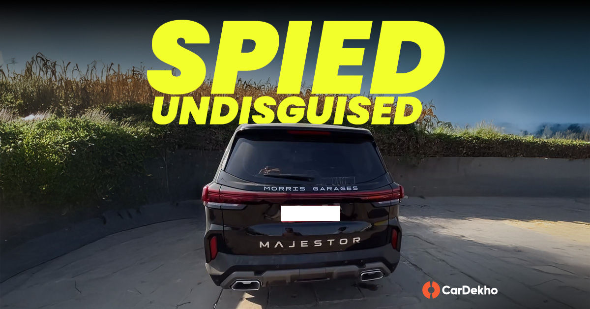 MG Majestor exterior spied