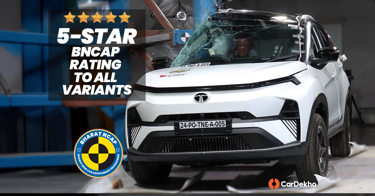 Tata Nexon EV Bharat NCAP crash test Tata Nexon EV Bharat NCAP crash test