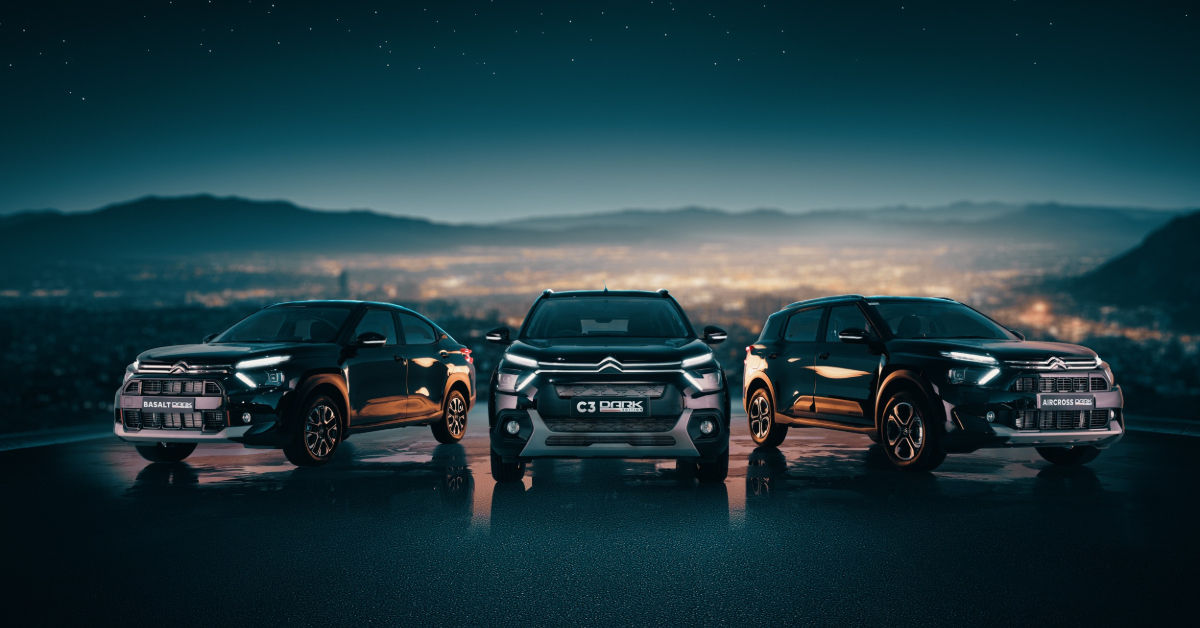 Citroen C3, Aircross, and Basalt Dark edition