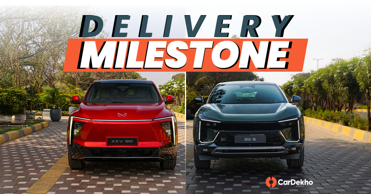 Mahindra EV 6300 units Delivery Milestone