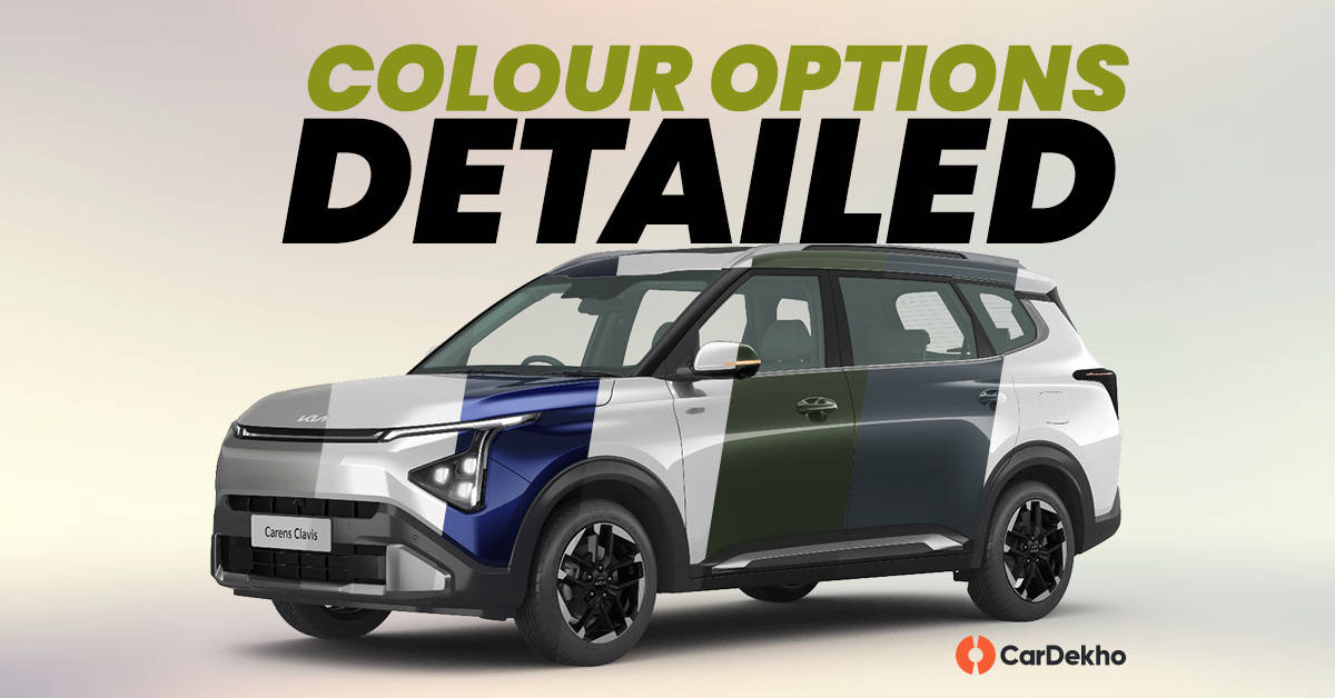 Kia Carens Clavis Colour Options