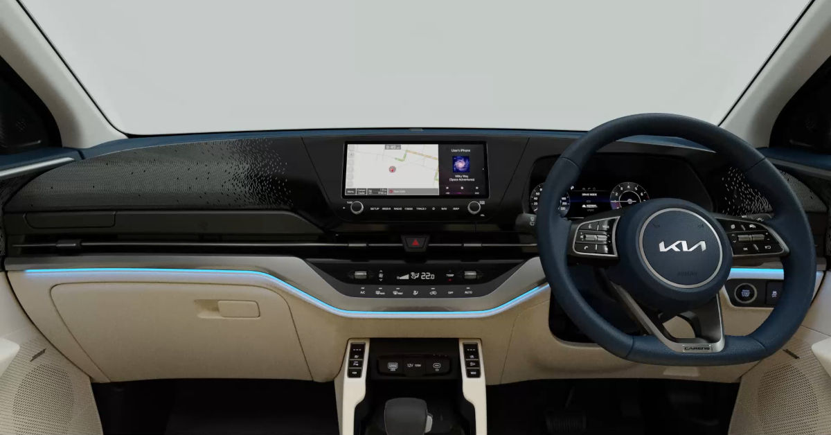 Kia Carens dashboard