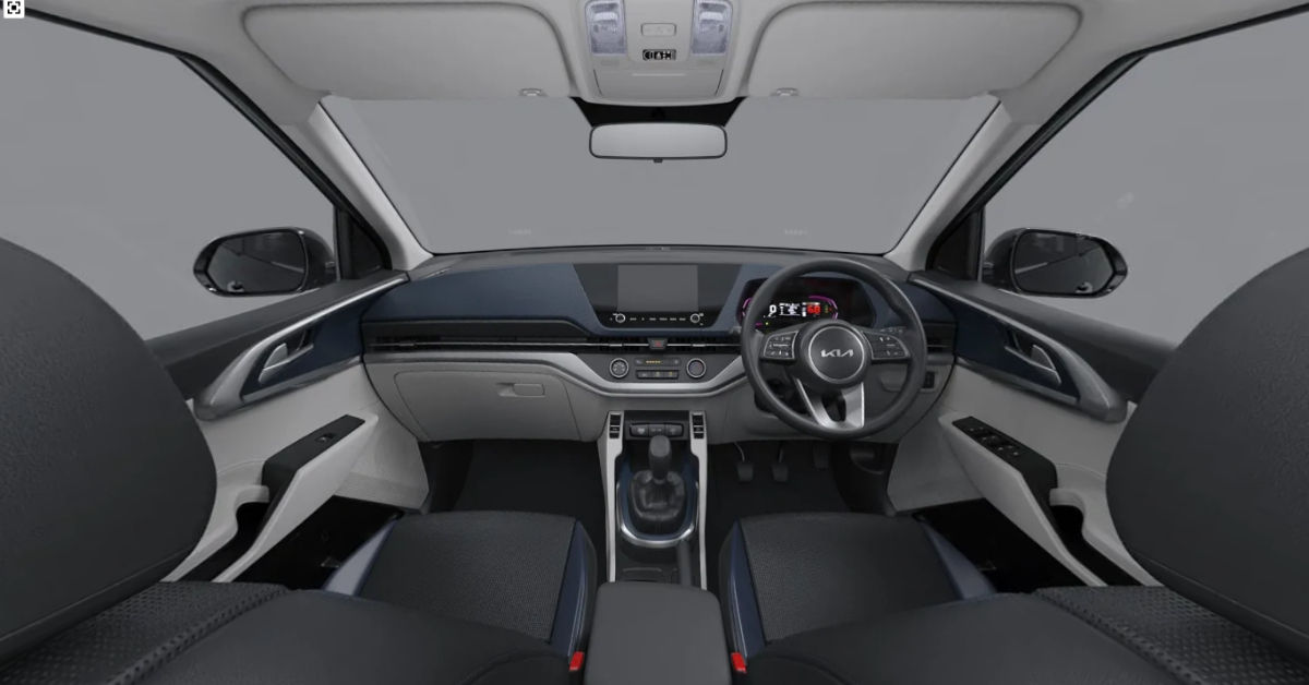 Kia Carens Premium (O) dashboard