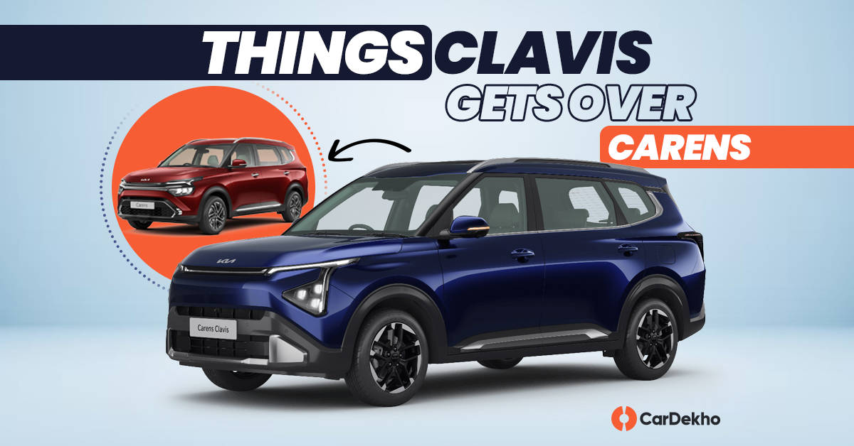 5 Things The 2025 Kia Carens Clavis Gets Over The Kia Carens