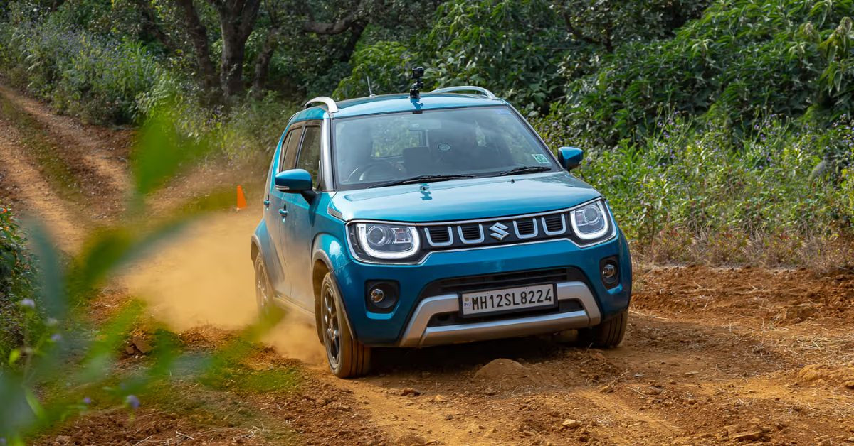 Maruti Ignis driving