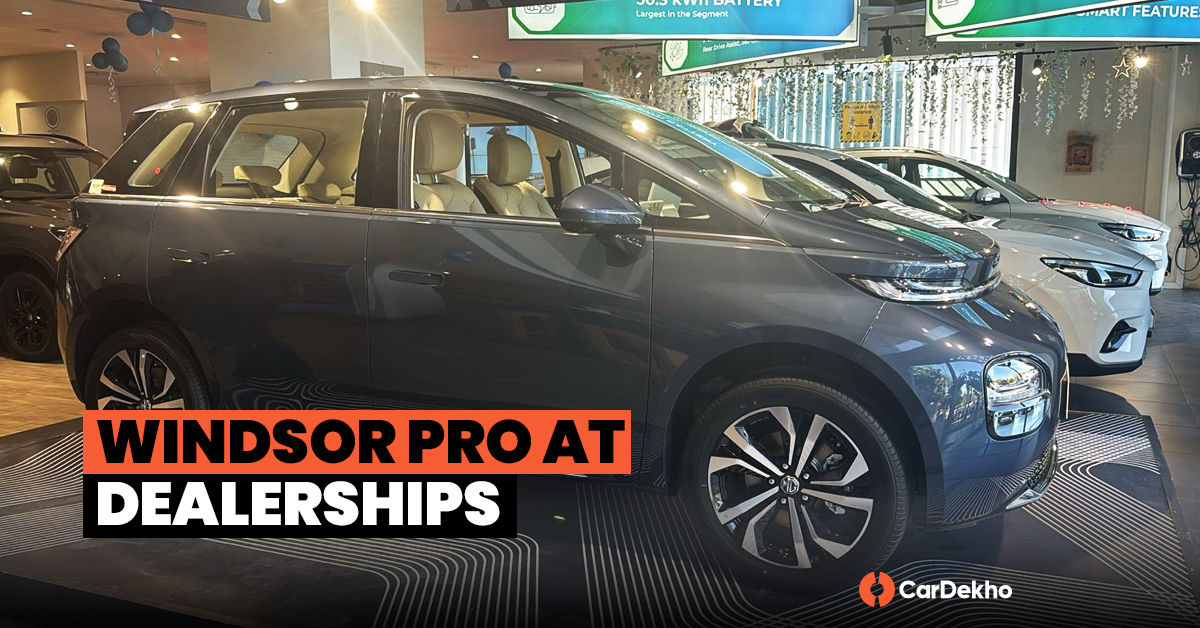 MG Windsor Pro At Dealerships MG Windsor Pro At Dealerships