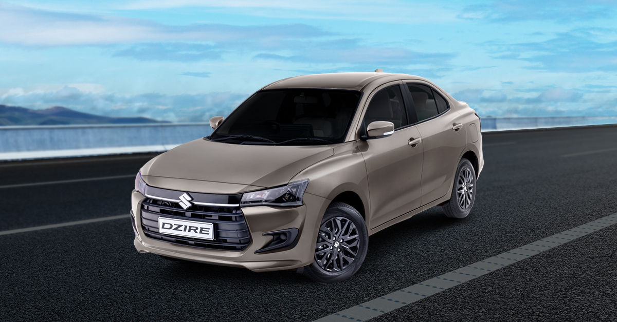 South African-spec Suzuki Dzire front