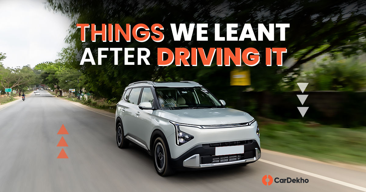 5 things we learnt after driving Kia Carens Clavis