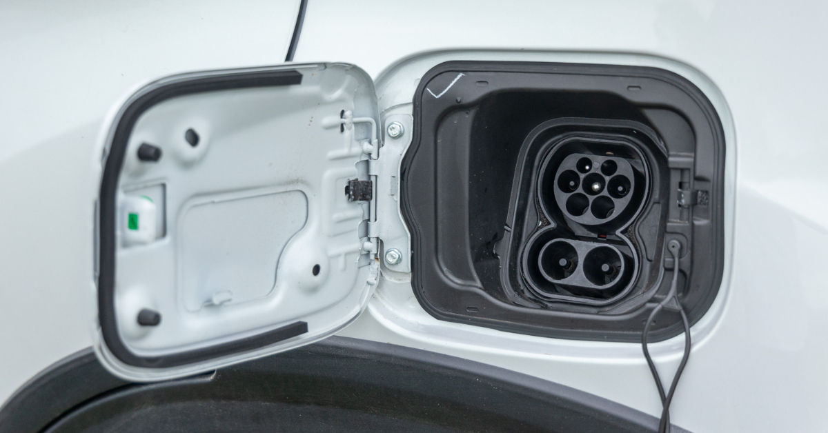 EV charging port EV charging port