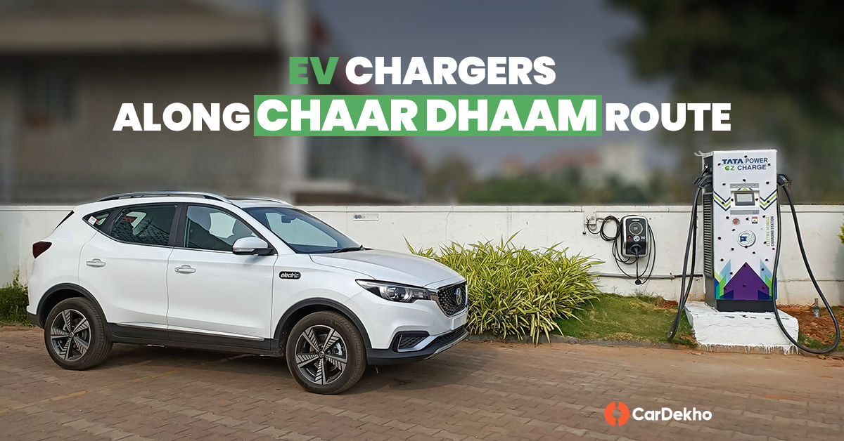EV charging port with charger EV charging port with charger