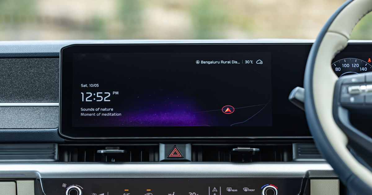 Kia Carens Clavis Touchscreen