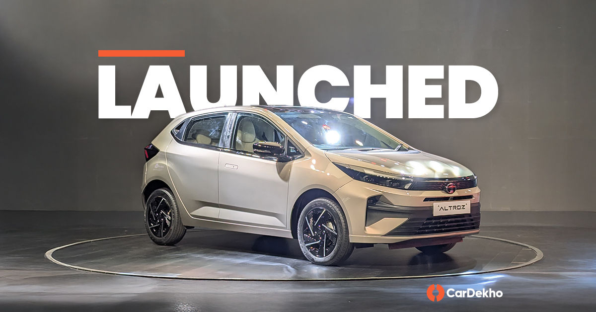 2025 Tata Altroz facelift launched in India 2025 Tata Altroz facelift launched in India