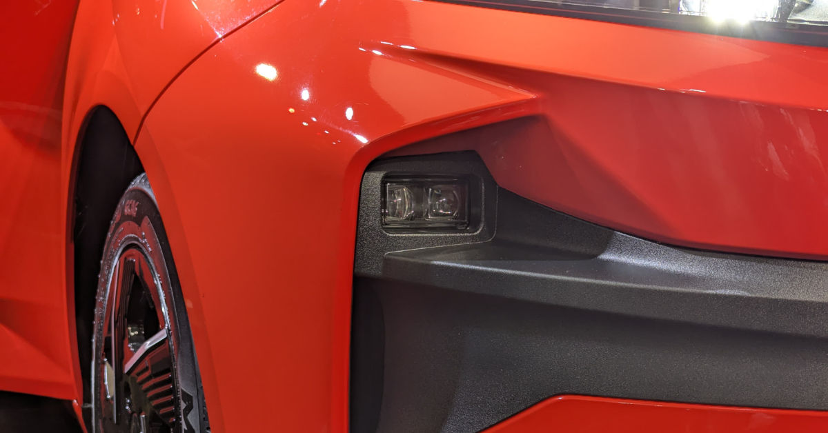 2025 Tata Altroz facelift 2025 Tata Altroz facelift fog light