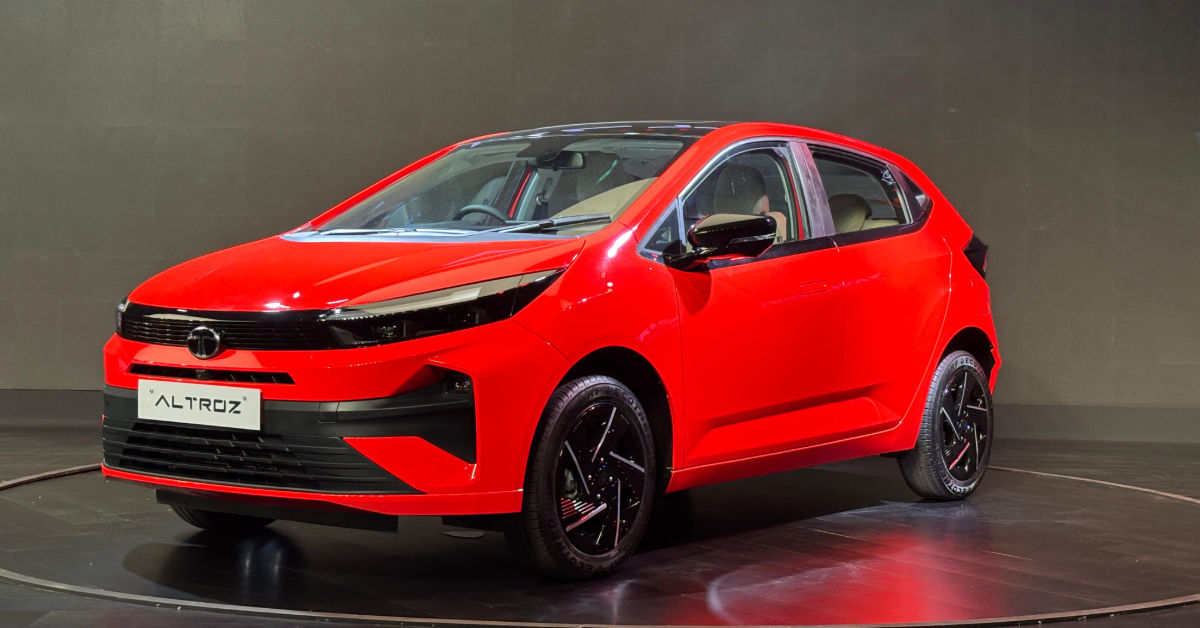 2025 Tata Altroz facelift front