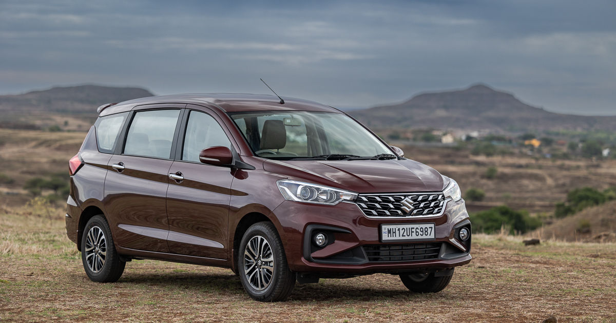 Maruti Ertiga front Maruti Ertiga front
