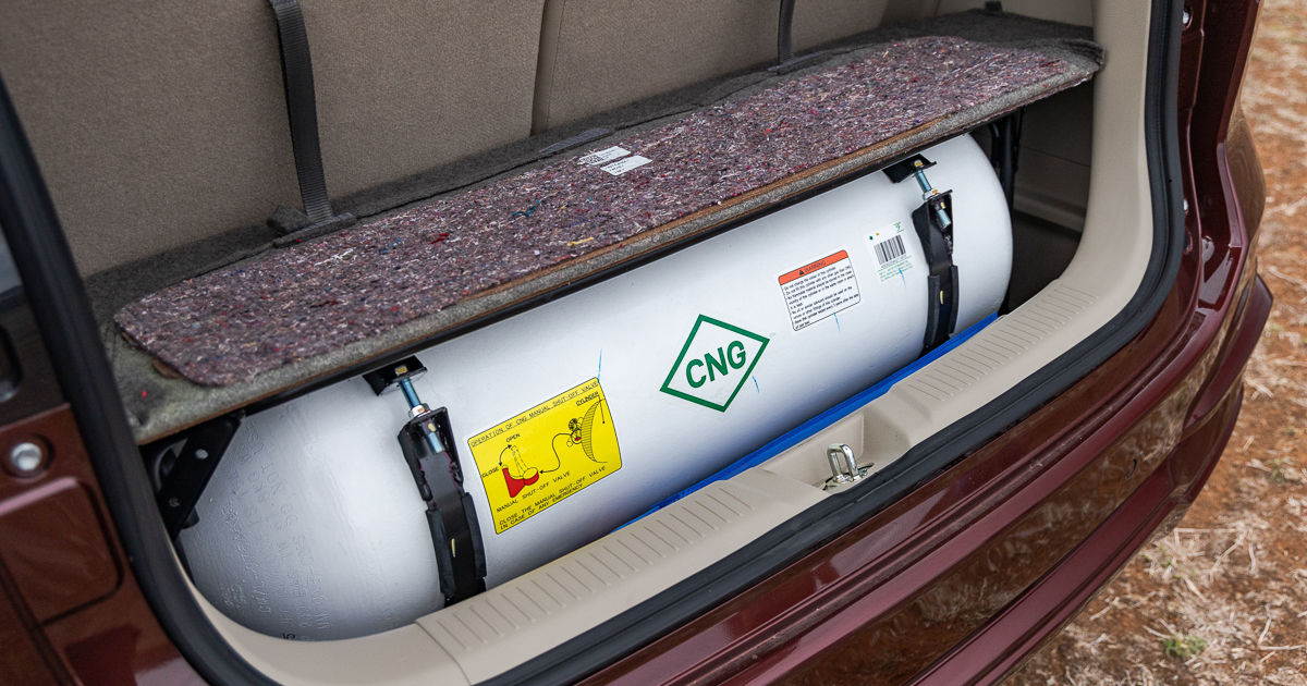 Maruti Ertiga CNG tank Maruti Ertiga CNG tank