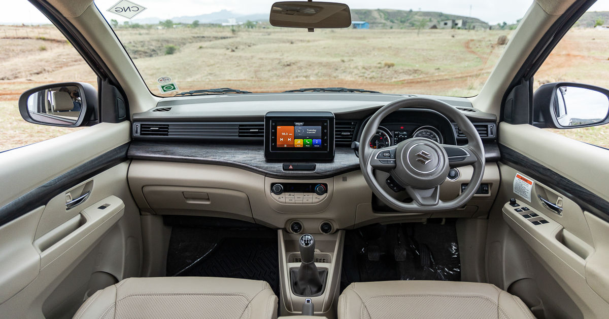 Maruti Ertiga dashboard Maruti Ertiga dashboard
