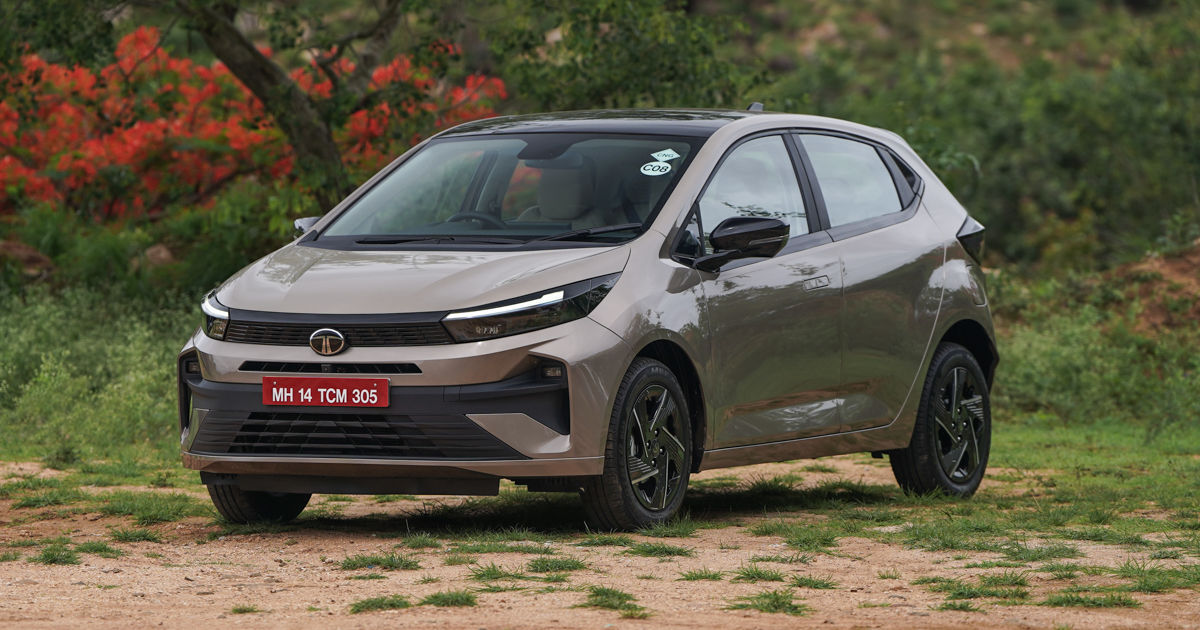 2025 Tata Altroz facelift front