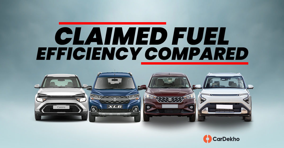 2025 Kia Carens Clavis vs Maruti Ertiga vs Maruti XL6 vs Toyota Rumion vs Kia Carens: Claimed Fuel Efficiency Comparison