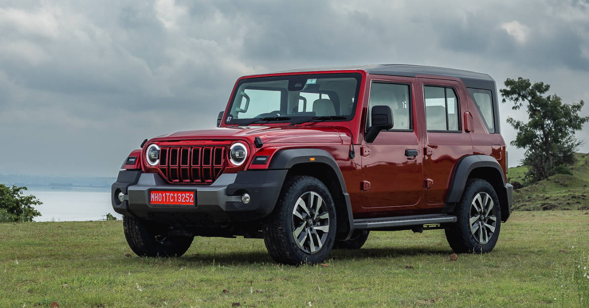 Mahindra Thar Roxx front