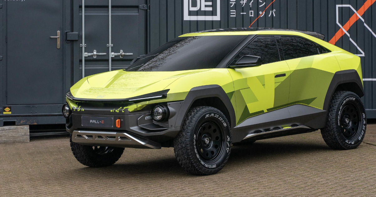 Mahindra BE Rall-e concept front design