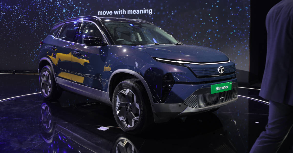Tata Harrier EV front