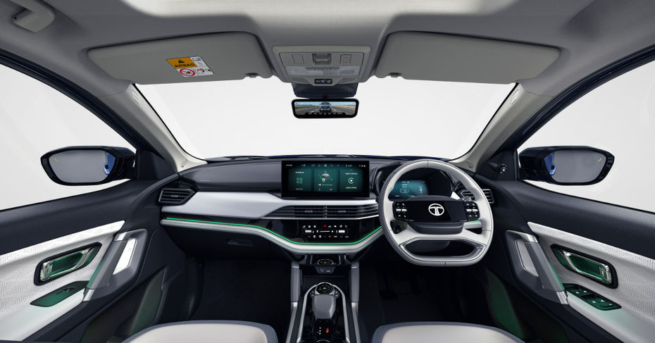 Tata Harrier EV interior