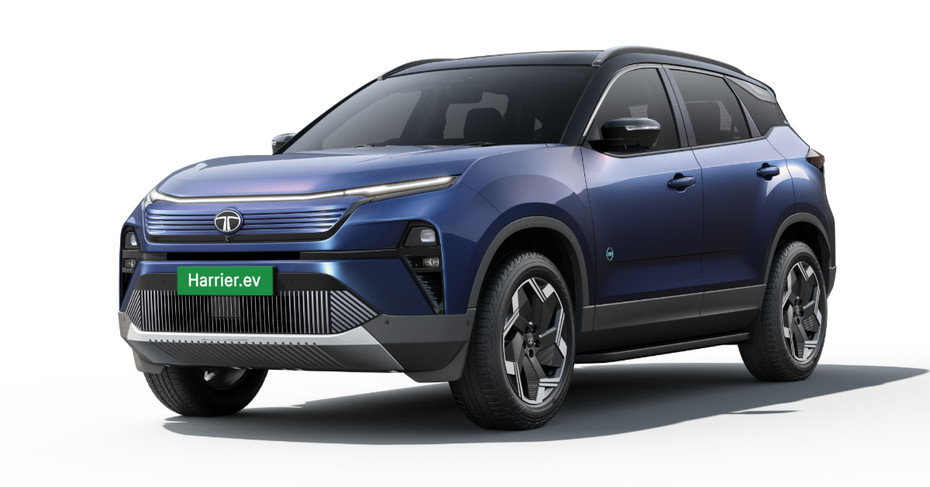 Tata Harrier EV front