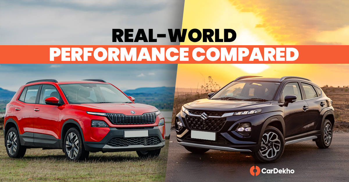 Skoda Kylaq Turbo Petrol MT vs Maruti Fronx Turbo Petrol MT: Real World Performance Compared