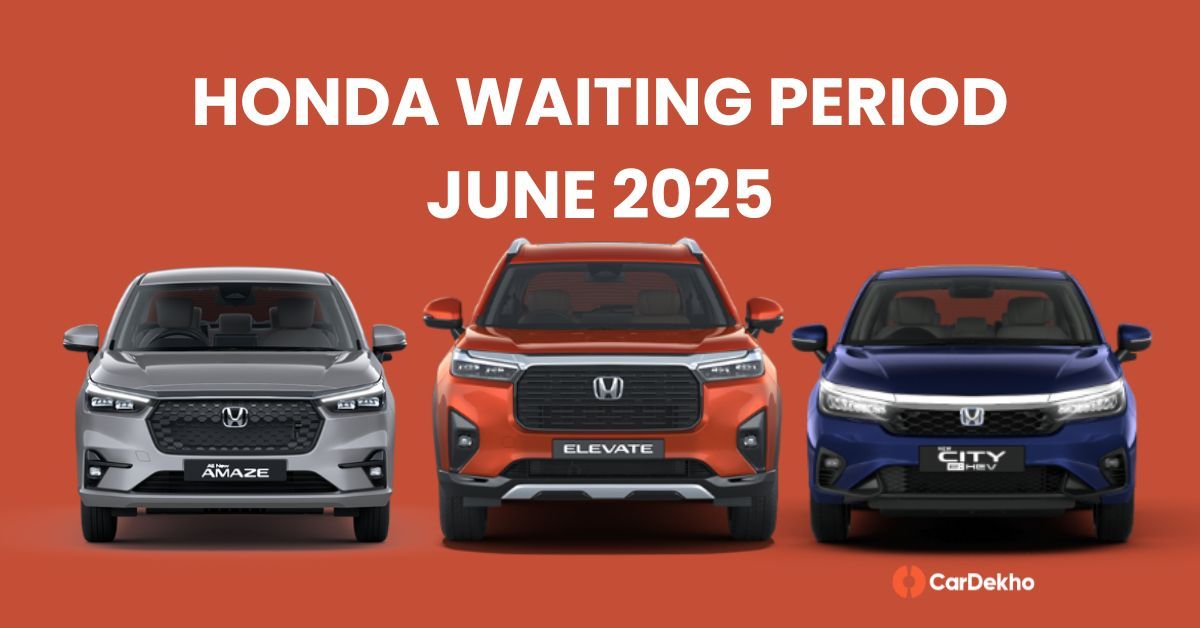 Waiting period on Honda cars in June 2025