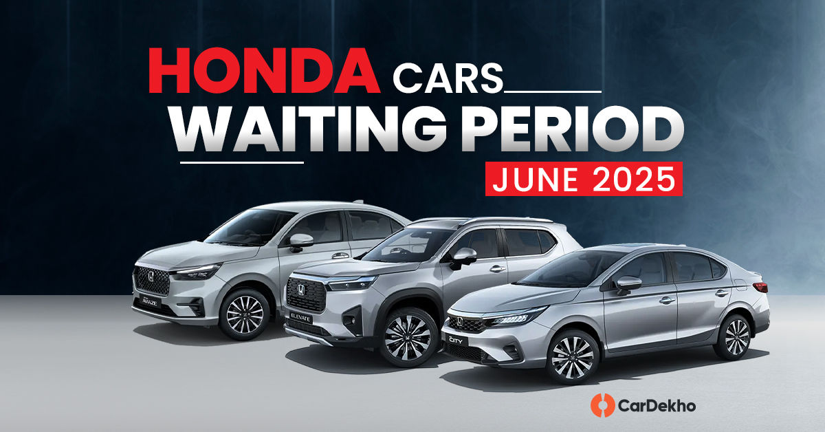 Waiting period on Honda cars in June 2025
