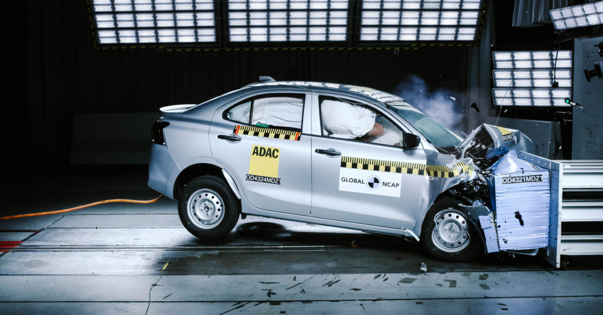 Maruti Dzire Global NCAP test