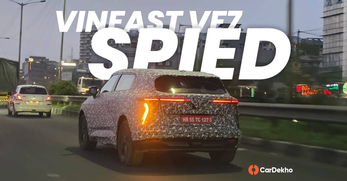 VinFast VF7 Spied