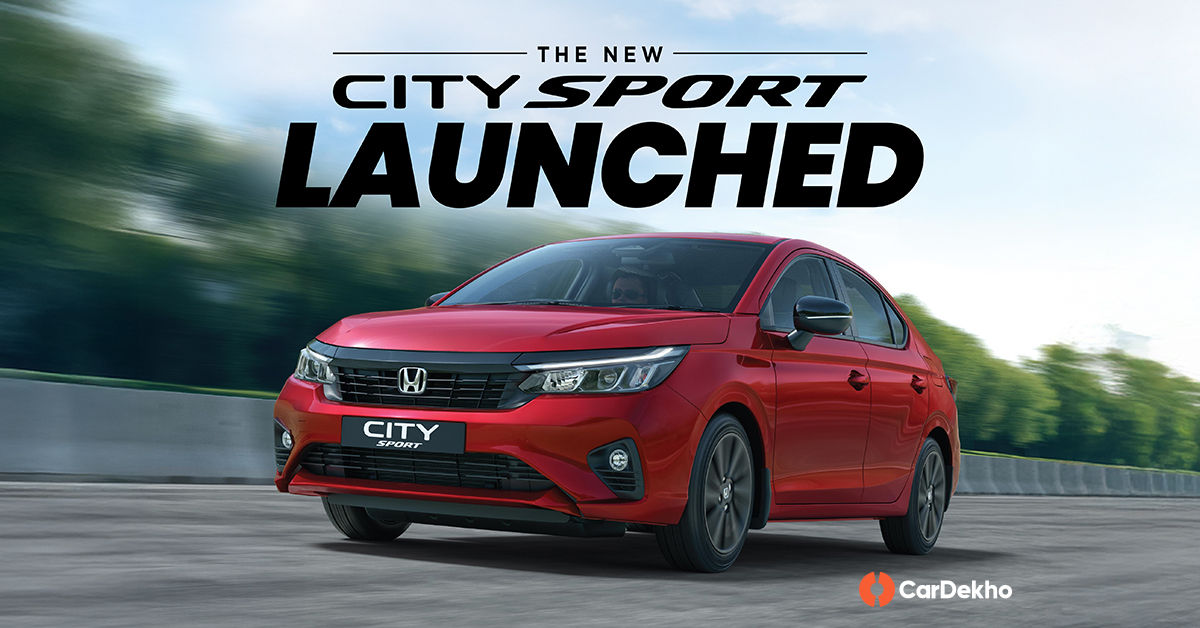 Honda City Sport launched Honda City Sport launched