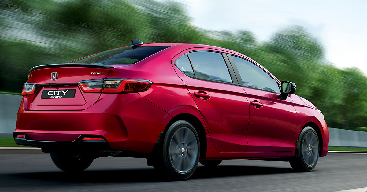 Honda City Sport rear