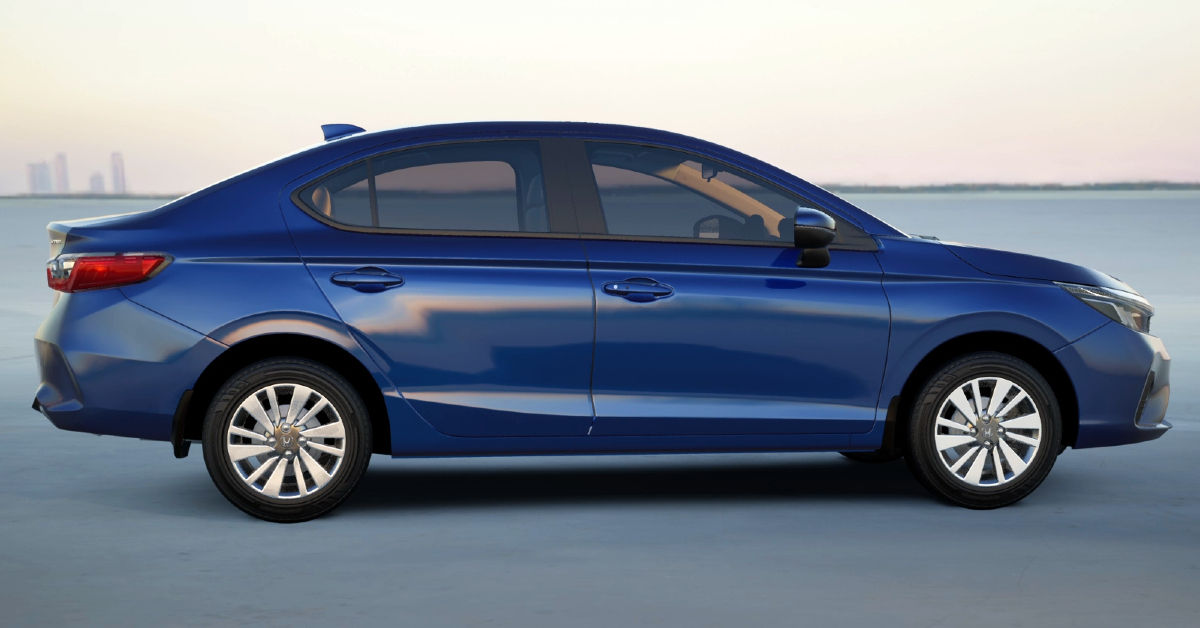 Honda City V variant side profile