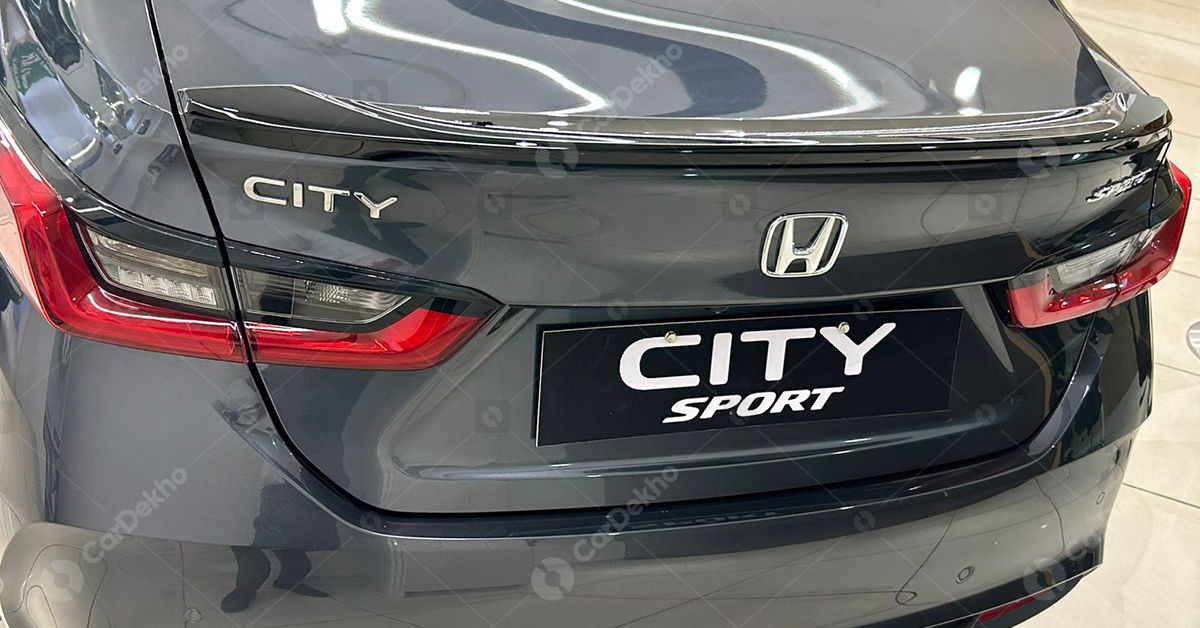 Honda City Sport rear Honda City Sport rear