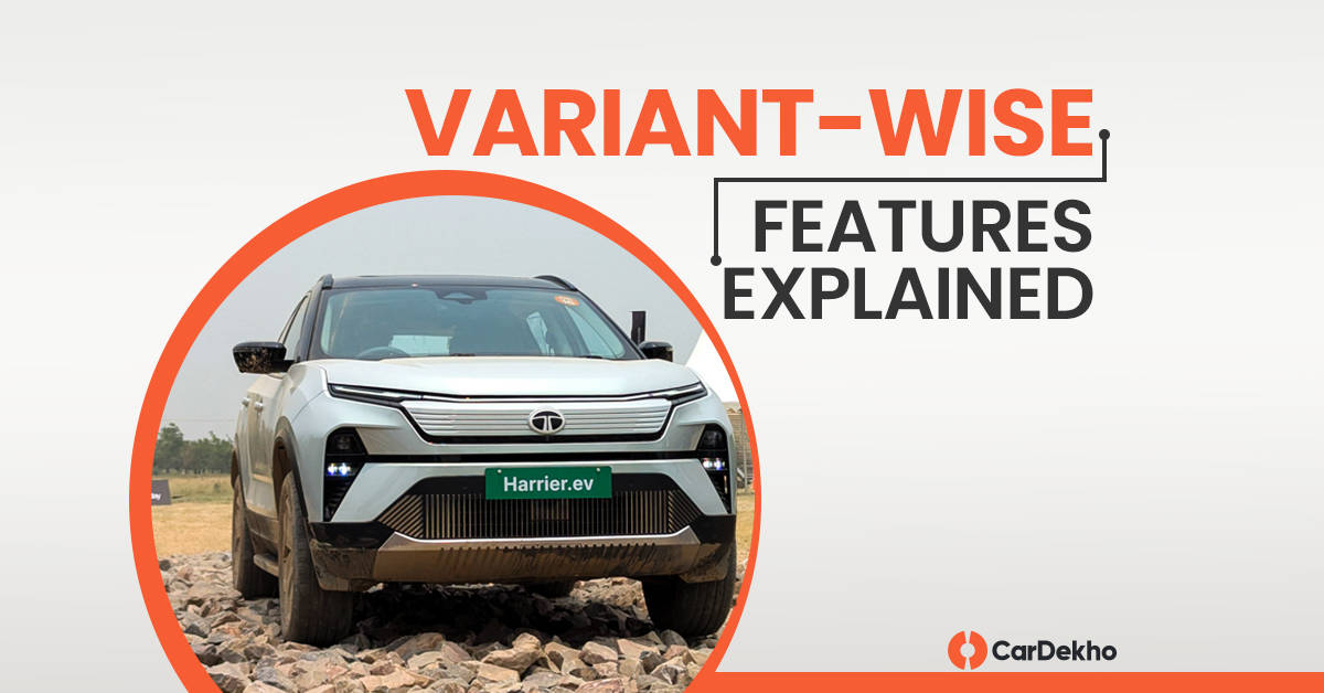 Tata Harrier EV variant-wise features explained