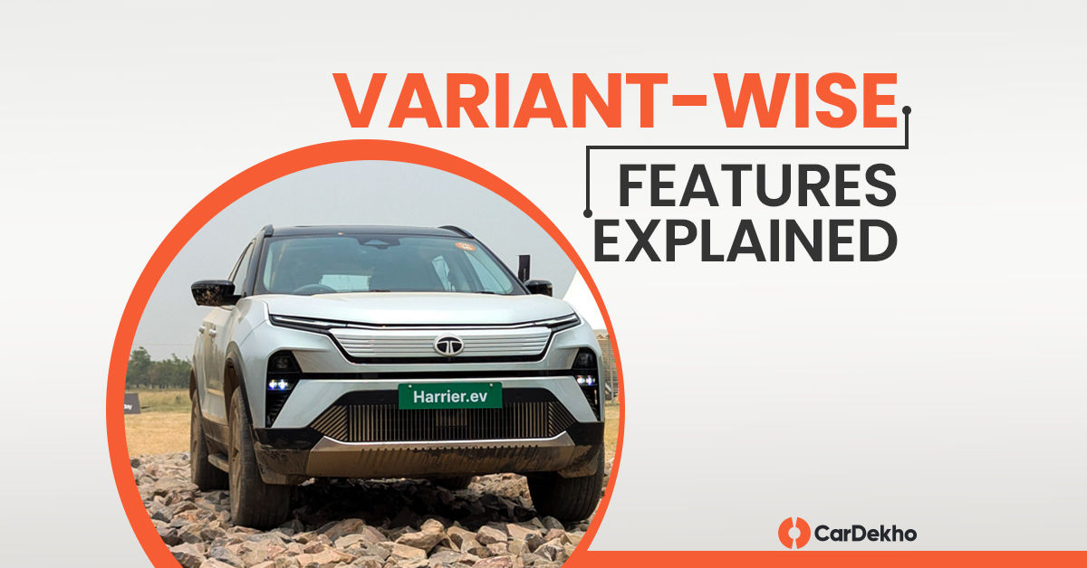 Tata Harrier EV variant-wise features explained