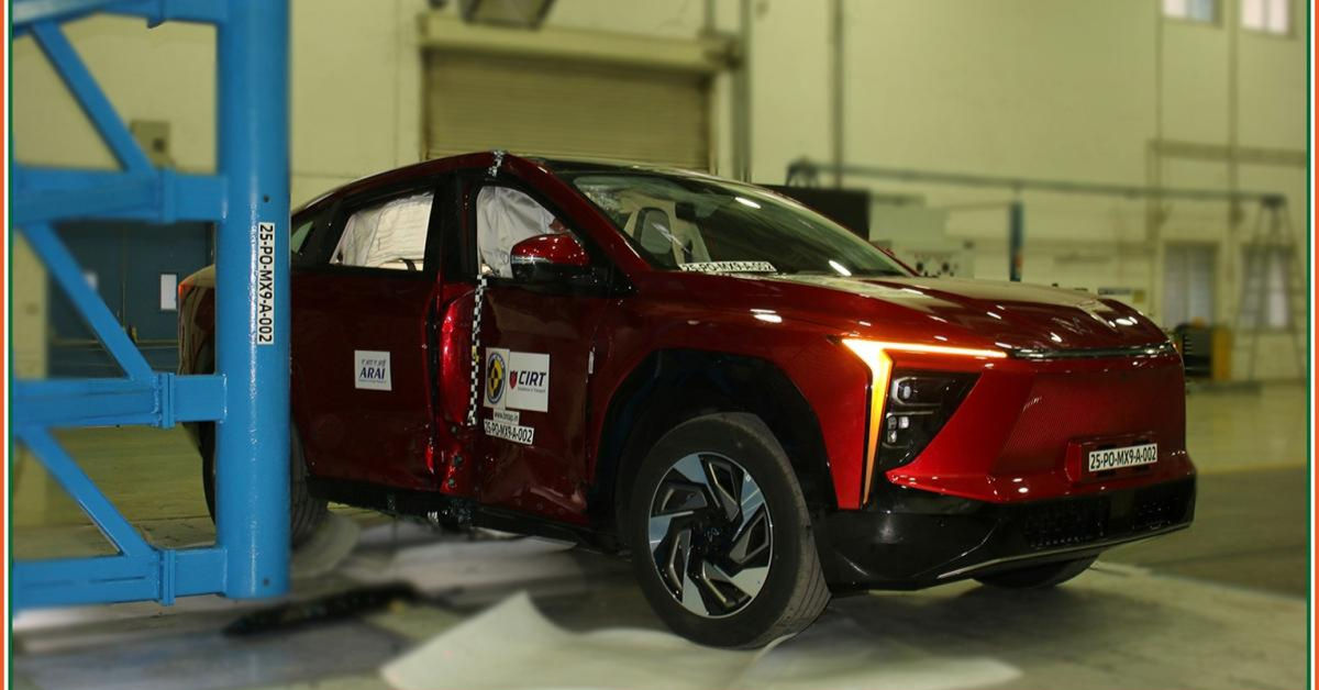 Mahindra XEV 9e Bharat NCAP crash test