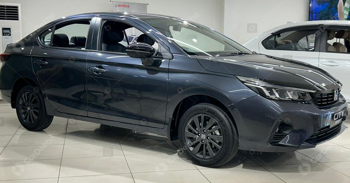 Honda City Sport side Honda City Sport side
