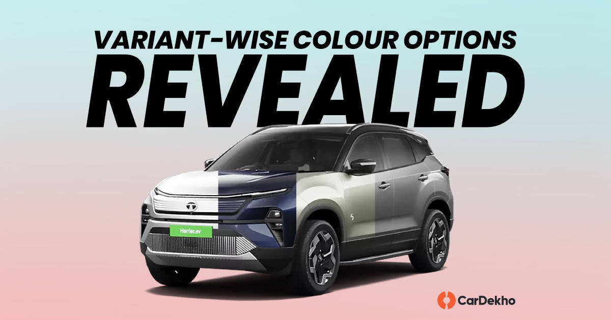 Tata Harrier EV Colours 