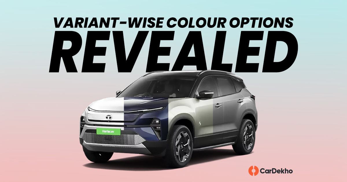 Tata Harrier EV Colours