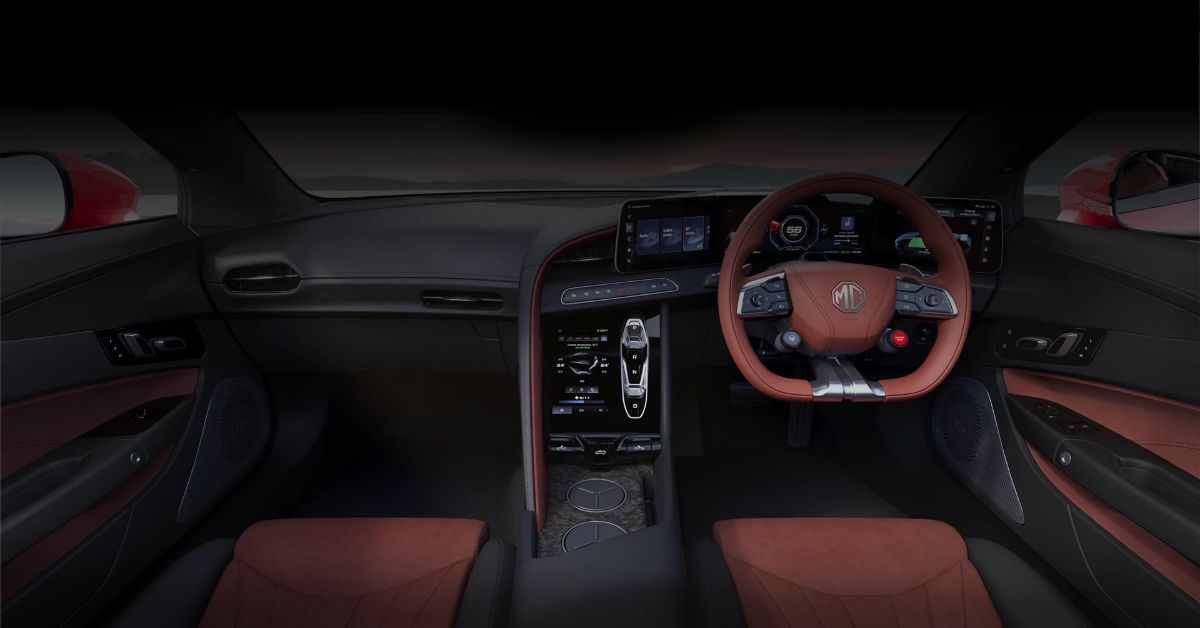 MG Cyberster interior MG Cyberster interior