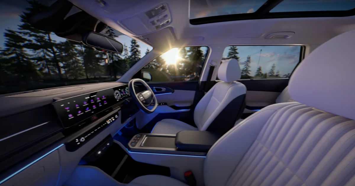 Kia Carens Clavis EV 64-Colour Ambient Lighting
