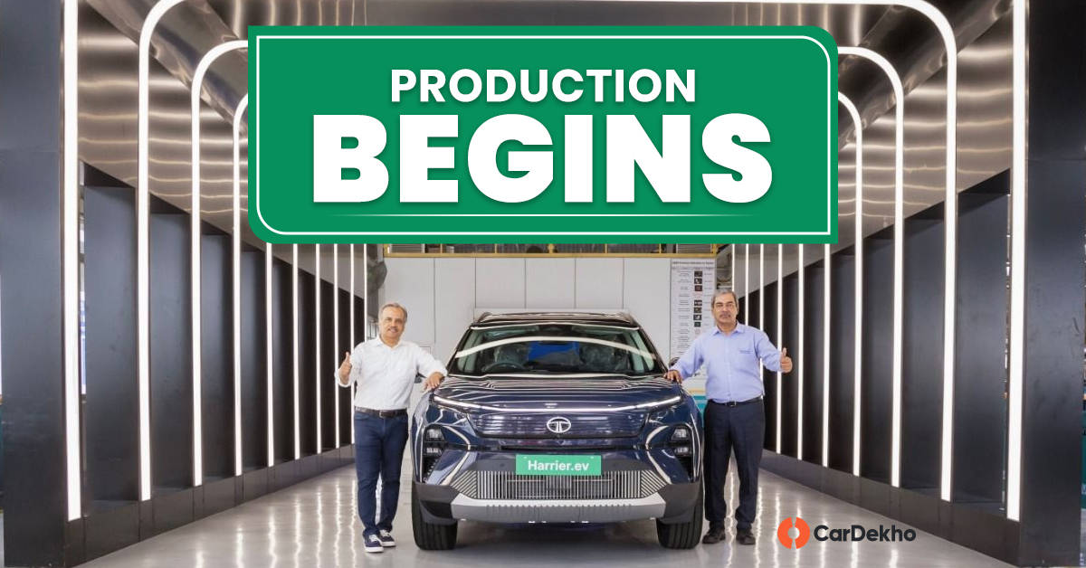 Tata Harrier EV production commences