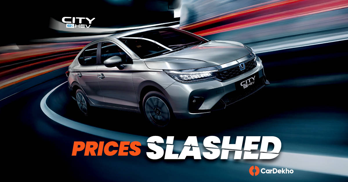 Honda City Hybrid prices cut by Rs 95,000