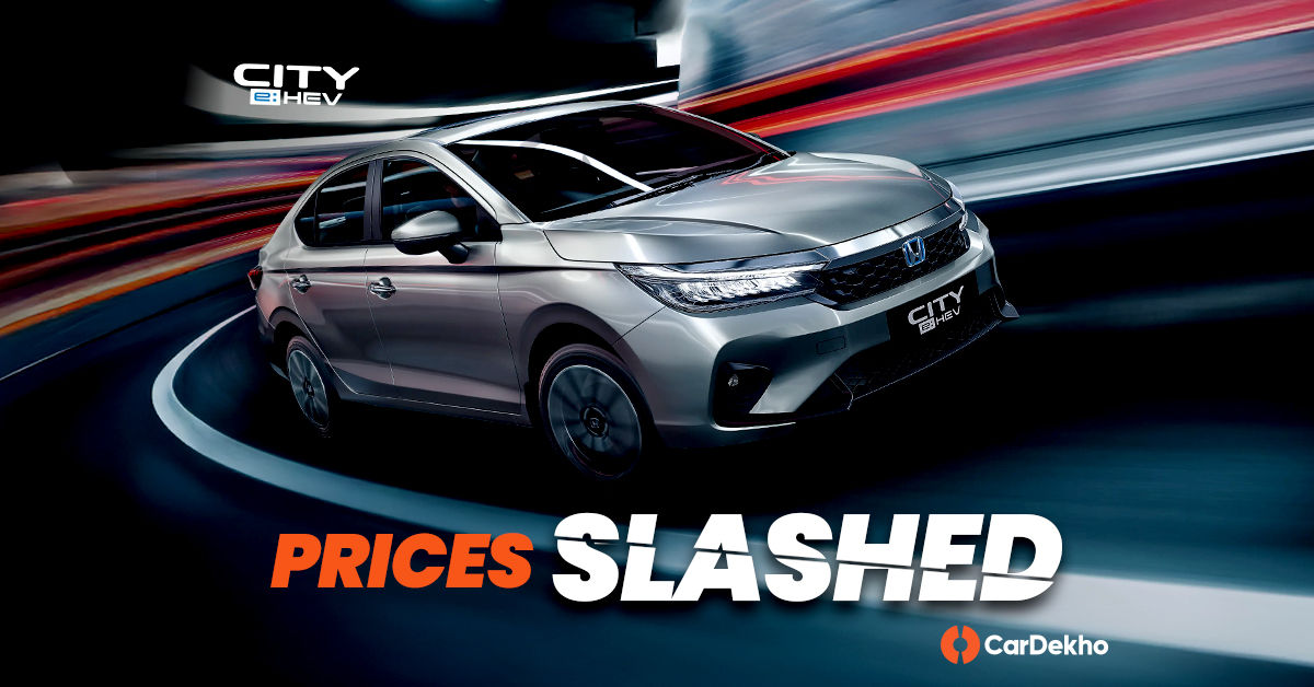Honda City Hybrid prices cut by Rs 95,000 Honda City Hybrid prices cut by Rs 95,000