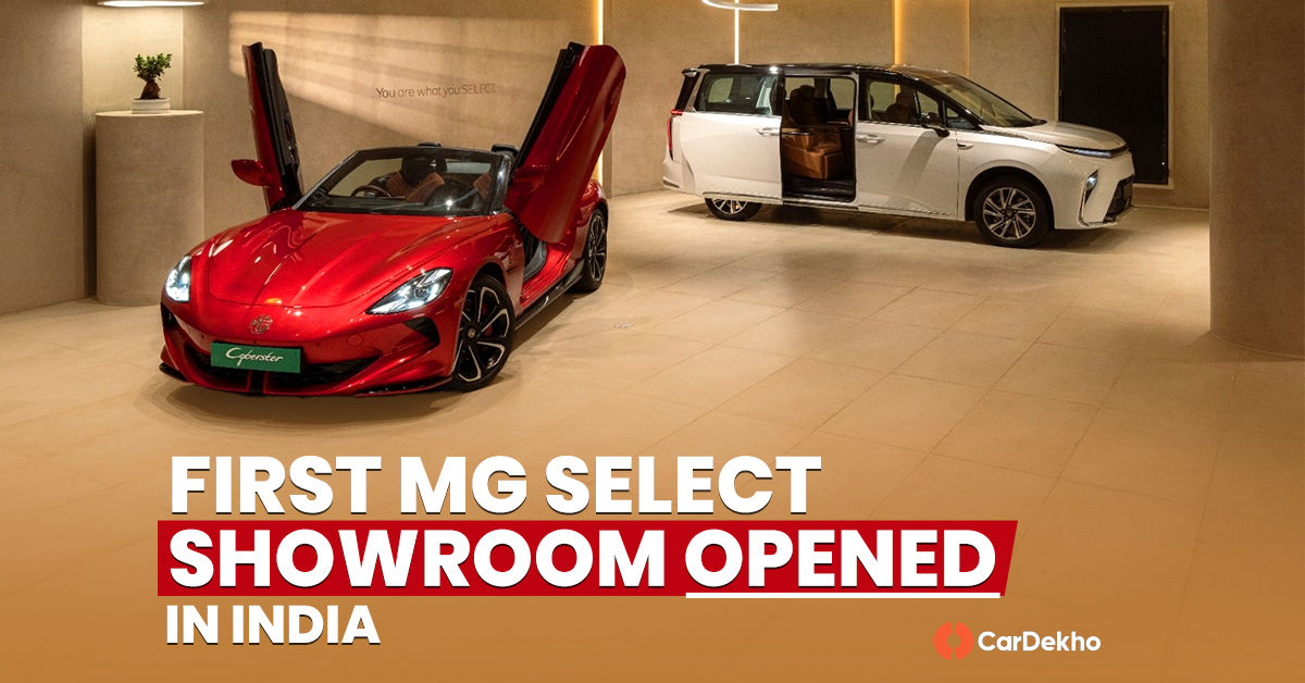 First MG Select showroomsopen in India First MG Select showroomsopen in India
