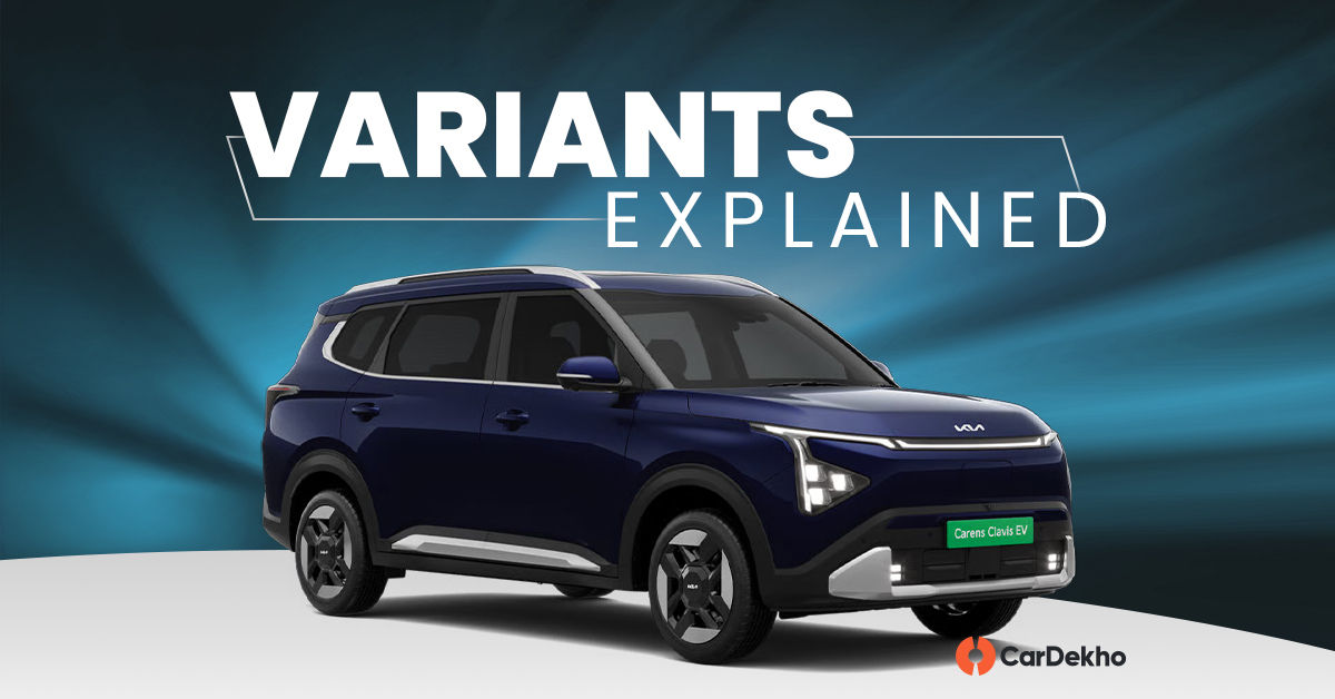 2025 Kia Carens Clavis EV HTK+, HTX, HTX ER, HTX+ ER Features Explained ...